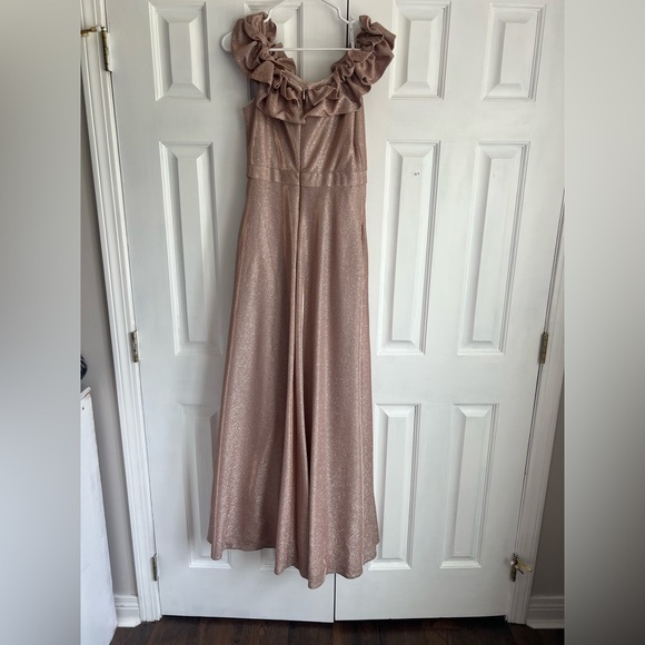 Frank Lyman Design Strapless Sparkling Dress - Perfect Mother of the Bride dress - Picture 5 of 7